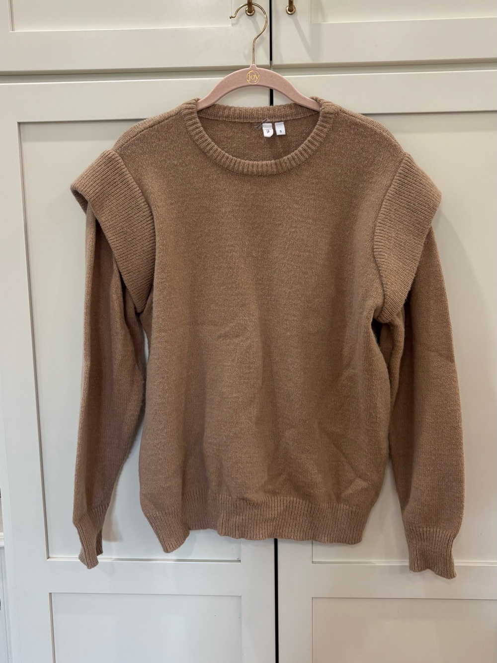 Elan Women's Scoopneck Sweater in Camel
